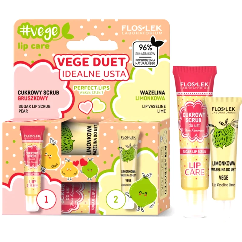 FlosLek Laboratorium FlosLek Laboratorium Vege Lip Care Perfect Lips σετ δώρου για τα χείλη