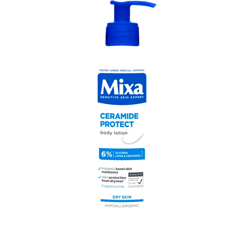 MIXA Mixa Ceramide Protect γαλάκτωμα σώματος για ξηρό έως πολύ ξηρό δέρμα 400 ml