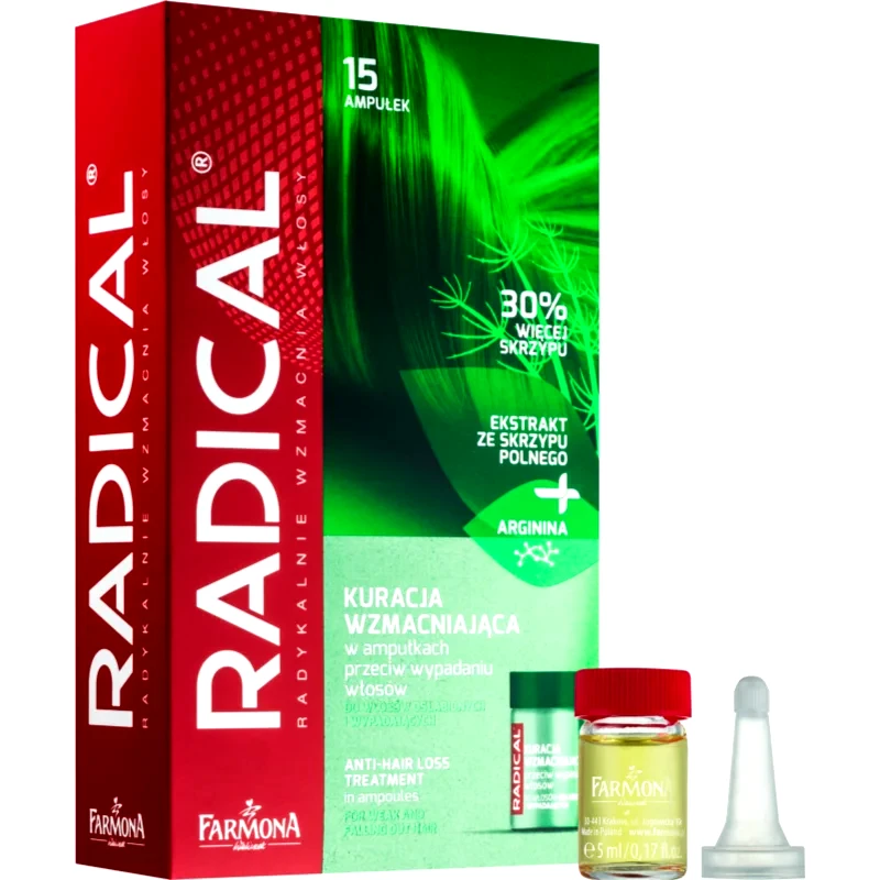 Farmona Farmona Radical Hair Loss φροντίδα κατά της τριχόπτωσης για αποδυναμωμένα μαλλιά 15x5 ml