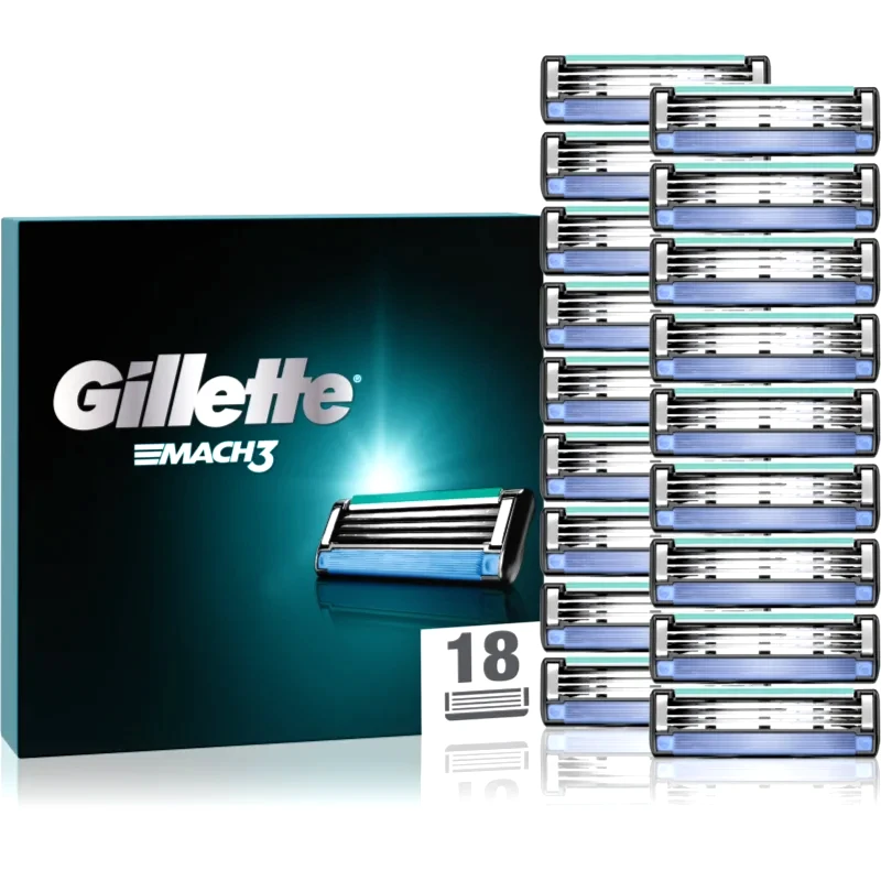Gillette Gillette Mach3 ανταλλακτικές λεπίδες 18 τμχ