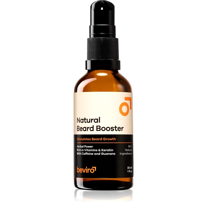Beviro Beviro Natural Beard Booster Θεραπεία ανάπτυξης γενειάδας 30 ml