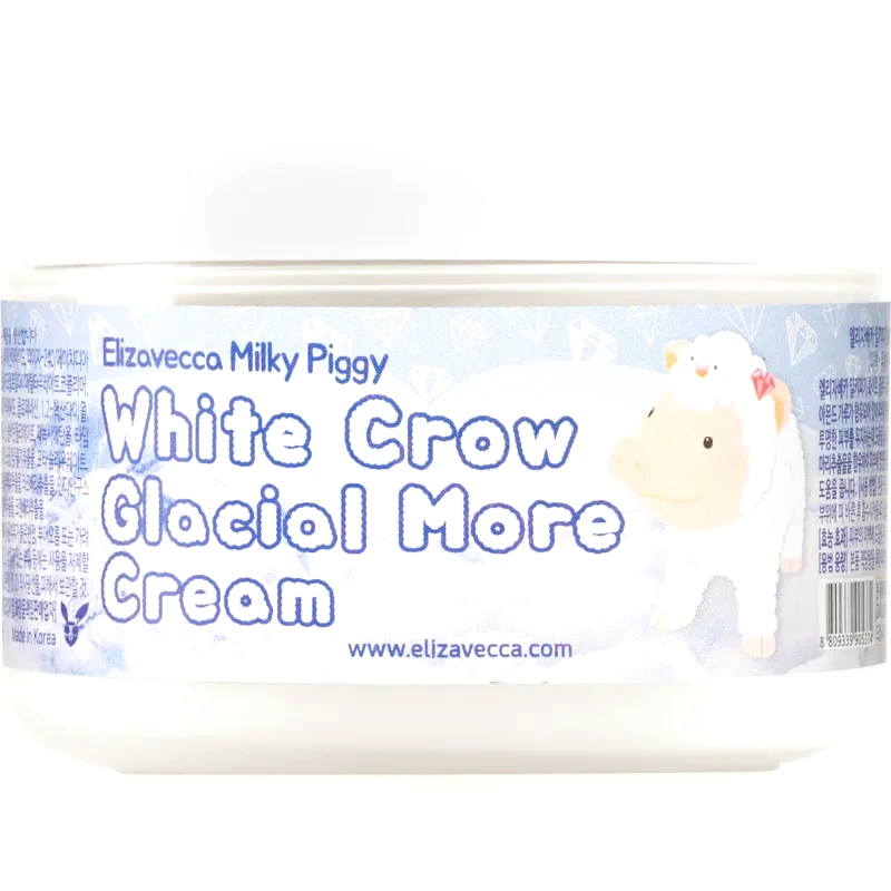 Elizavecca Elizavecca Milky Piggy White Crow Glacial More Cream λαμπρυντική ενυδατική κρέμα 100 ml