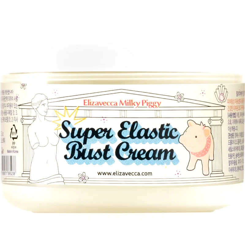 Elizavecca Elizavecca Milky Piggy Super Elastic Bust Cream συσφικτική κρέμα για το στήθος με κολαγόνο 100 γρ