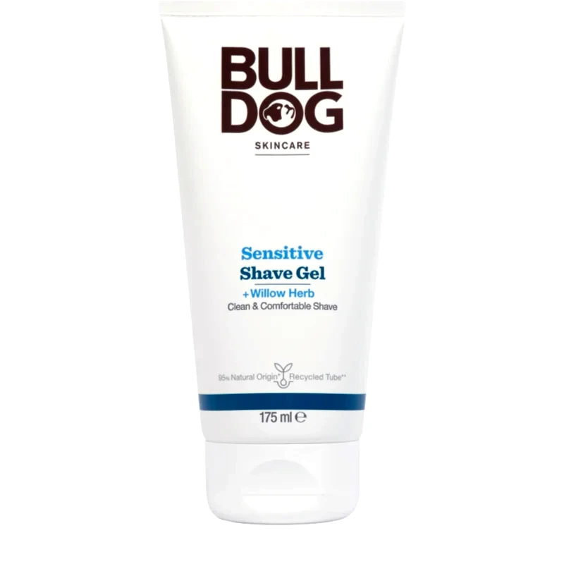 Bulldog Bulldog Sensitive Shave Gel τζελ ξυρίσματος για άντρες 175 ml