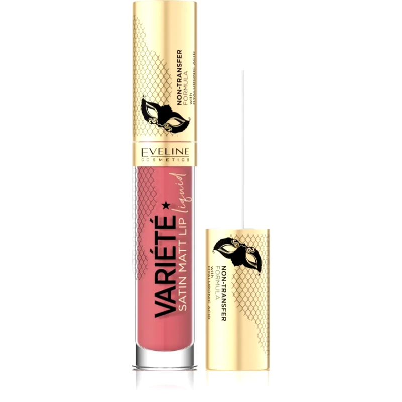 Eveline Cosmetics Eveline Cosmetics Variété Υγρό ματ κραγιόν απόχρωση 05 Peach Mousse 4,5 ml