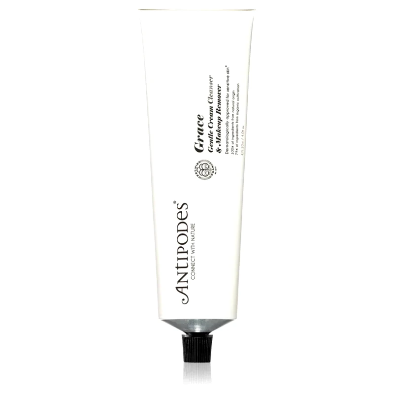 Antipodes Antipodes Grace Gentle Cream Cleanser & Makeup Remover κρέμα για ντεμακιγιάζ και καθαρισμό 120 ml