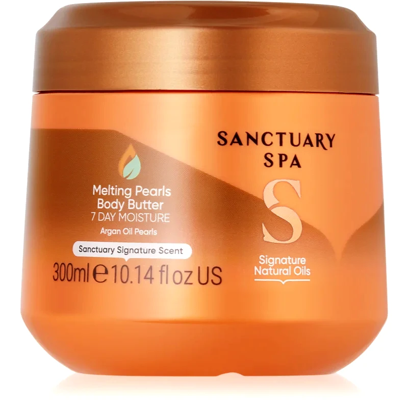 Sanctuary Spa Sanctuary Spa Signature Natural Oils θρεπτικό βούτηρο για το σώμα με βούτυρο καριτέ 300 ml