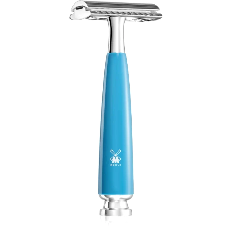Mühle Mühle RYTMO R228 Blue Resin παραδοσιακή μηχανή ξυρίσματος 1 τμχ
