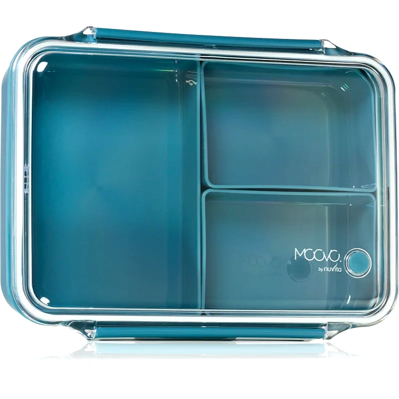 Nuvita Nuvita Lunch Box KiddieKit τάπερ για σνακ Powder Blue 950 ml
