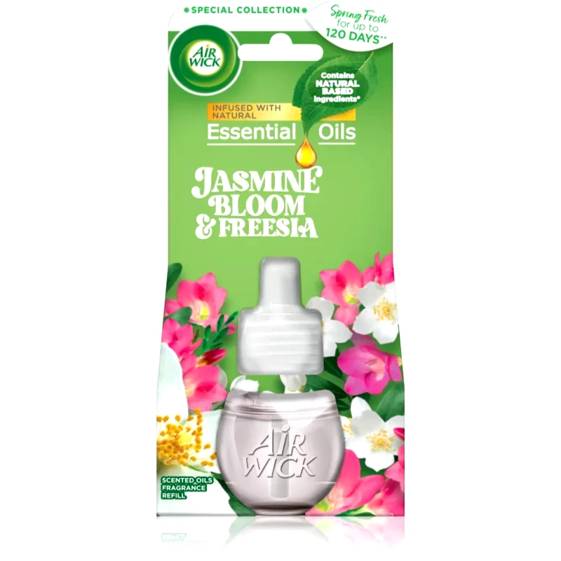 Air Wick Air Wick Spring Fresh Jasmine Bloom & Freesia ανταλλακτικό για διαχυτές αρώματος 19 ml