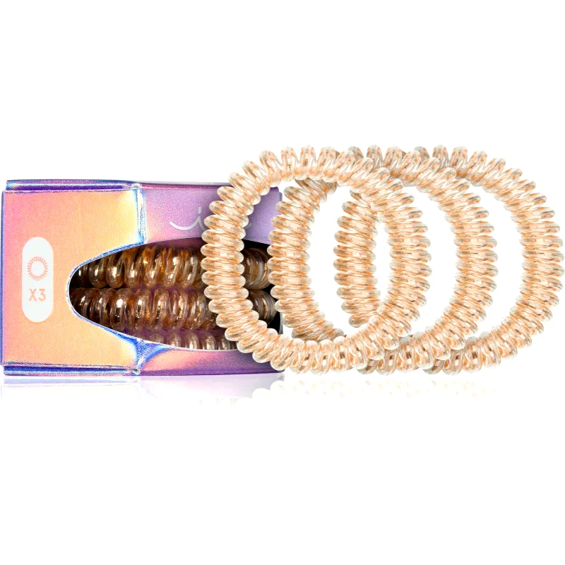 invisibobble invisibobble Slim Premium λαστιχάκια για τα μαλλιά Bronze Me Pretty 3 τμχ