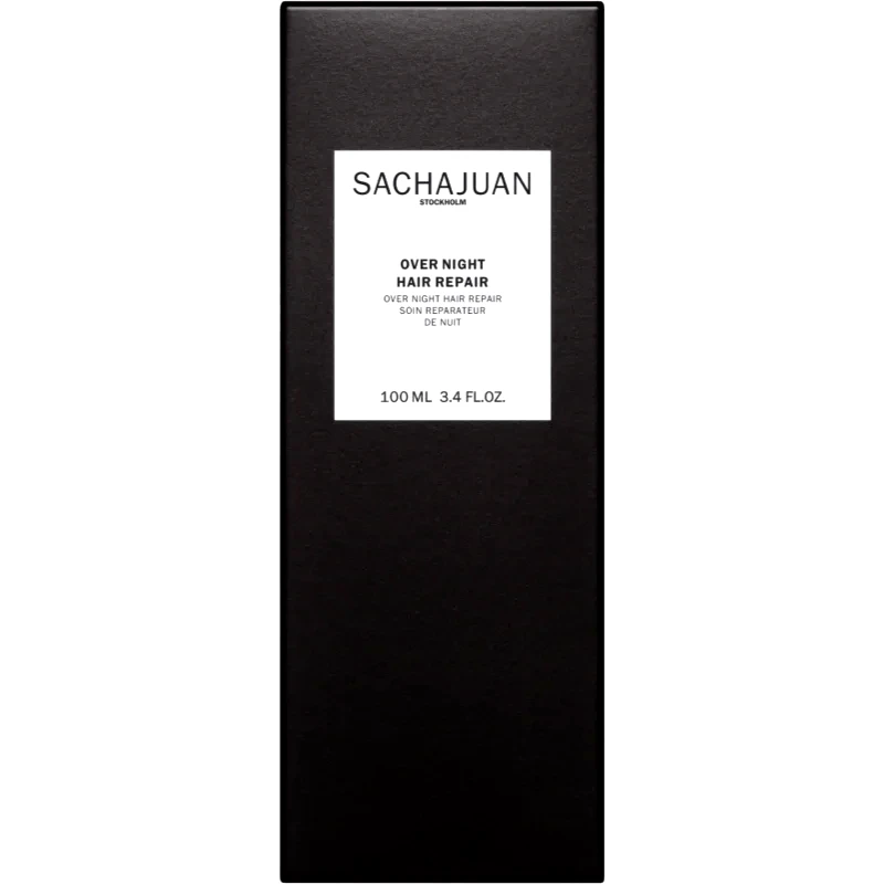 Sachajuan Sachajuan Over Night Hair Repair αναζωογονητικό γαλάκτωμα νύχτας 100 ml