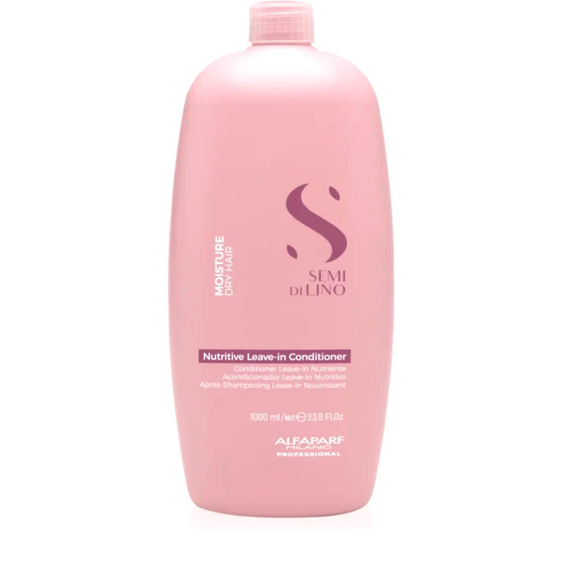 Alfaparf Milano Alfaparf Milano Semi di Lino Moisture κοντίσιονερ χωρίς ξέβγαλμα για ξηρά μαλλιά 1000 ml