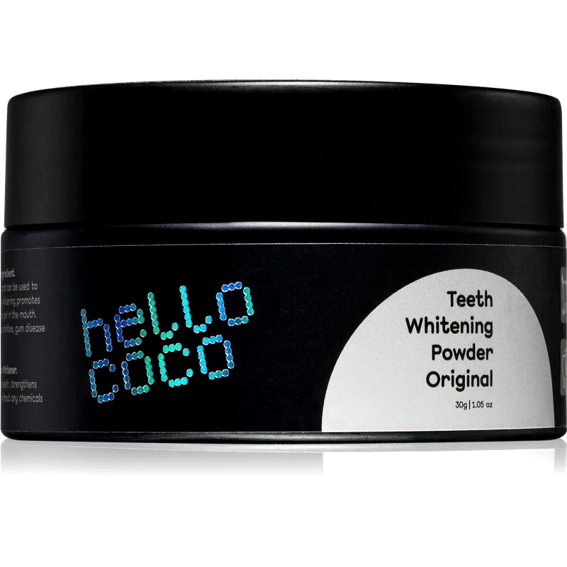 Hello Coco Hello Coco Original ενεργός άνθρακας για λεύκανση των δοντιών 30 γρ