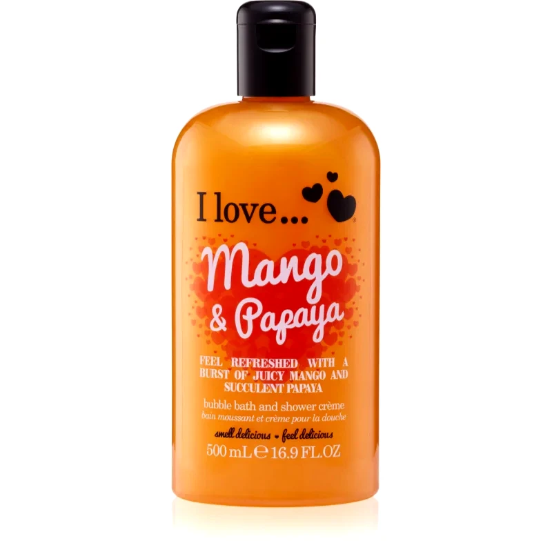 I love... I love... Mango & Papaya Κρέμα για το μπάνιο 500 ml