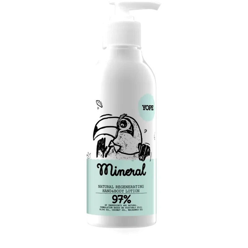 Yope Yope Mineral ενυδατική λοσιόν για τα χέρια 300 ml