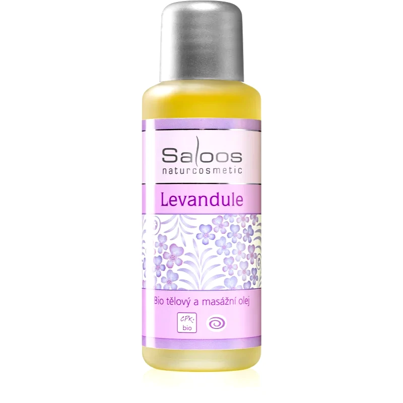 Saloos Saloos Bio Body And Massage Oils Lavender λάδι σώματος για μασάζ 50 ml