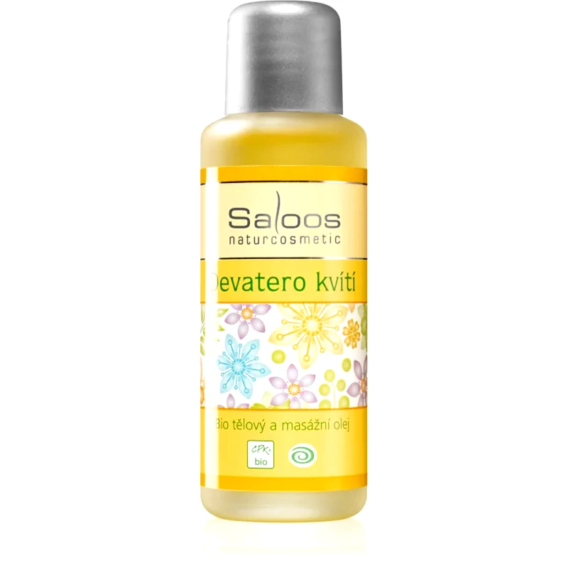 Saloos Saloos Bio Body And Massage Oils Meadow Flowers λάδι σώματος για μασάζ 50 ml