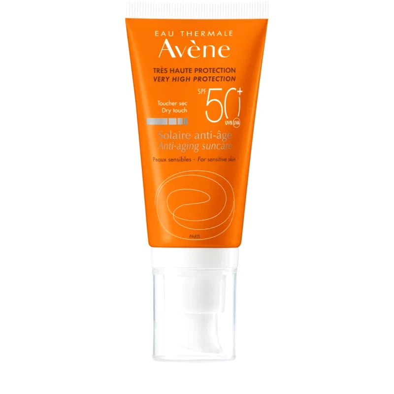 Avène Avène Sun Anti-Aging Suncare προστατευτική κρέμα προσώπου SPF 50+ 50 ml