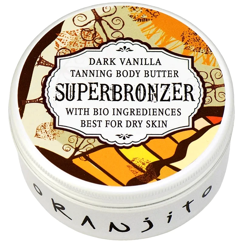 Oranjito Oranjito Bio Dark Vanilla αντηλιακό βούτυρο για σολάριουμ 100 γρ