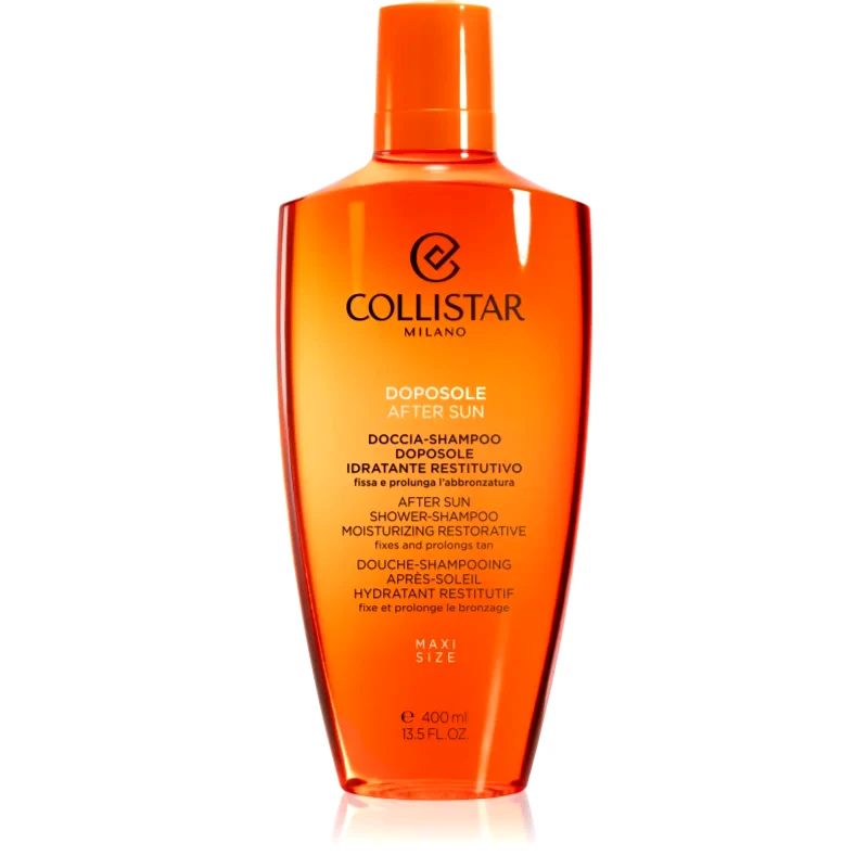 Collistar Collistar Special Perfect Tan After Shower-Shampoo Moisturizing Restorative τζελ για ντους μετά την ηλιοθεραπεία για σώμα και μαλλιά 400 ml
