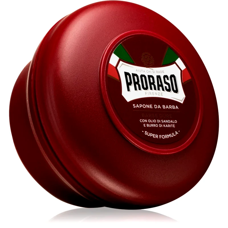 Proraso Proraso Red σαπούνι ξυρίσματος για σκληρά γένια για γενειάδα 150 ml