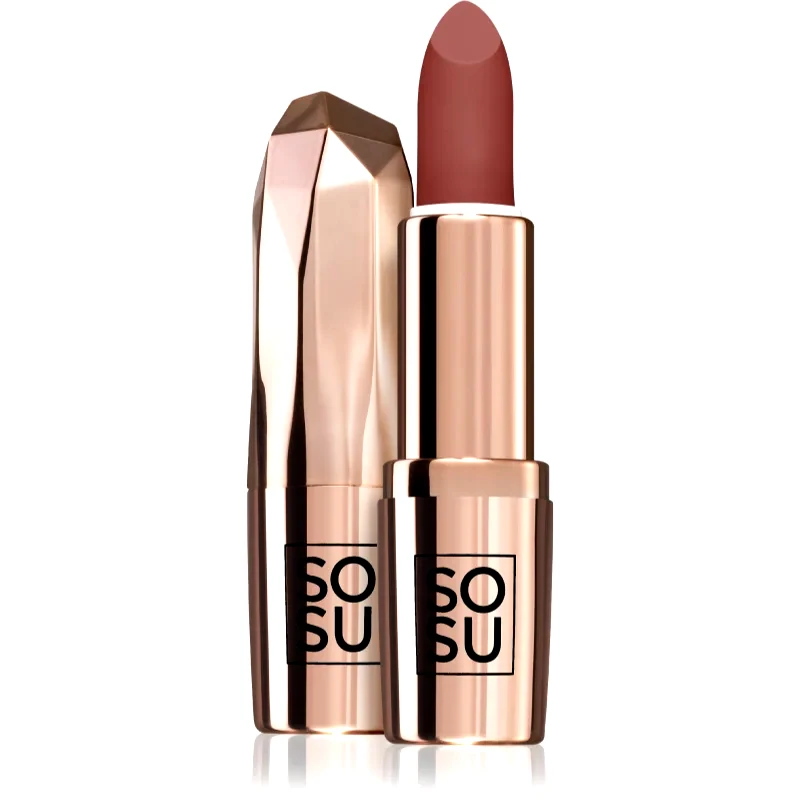 SOSU Cosmetics SOSU Cosmetics Let Them Talk Lipstick Ultra ματ κραγιόν διαρκείας απόχρωση Birthday Suite 3,5 γρ