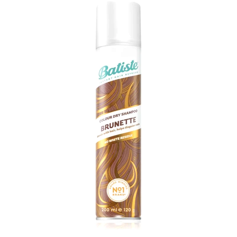 Batiste Batiste Hint of Colour Brunette ξηρό σαμπουάν για καφέ αποχρώσεις μαλλιών 200 ml