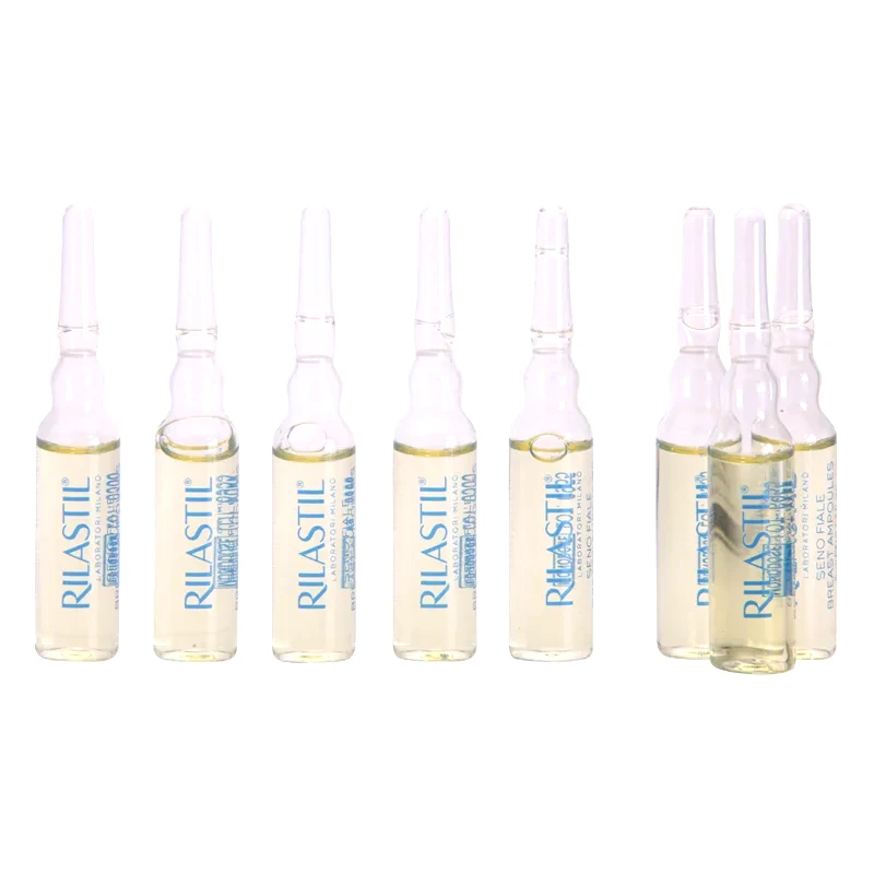 Rilastil Rilastil Breast συσφικτικός ορός για ντεκολτέ και στήθος σε αμπούλες 15x5 ml