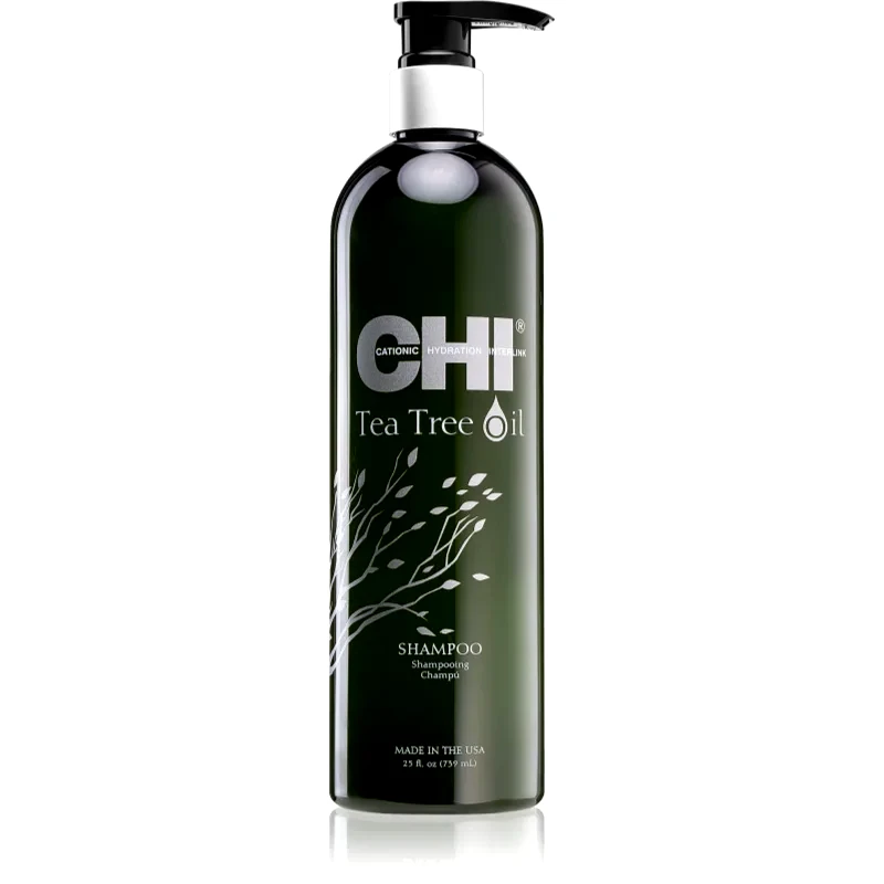 CHI CHI Tea Tree Oil Shampoo σαμπουάν για λιπαρά μαλλιά και το δέρμα της κεφαλής 739 ml