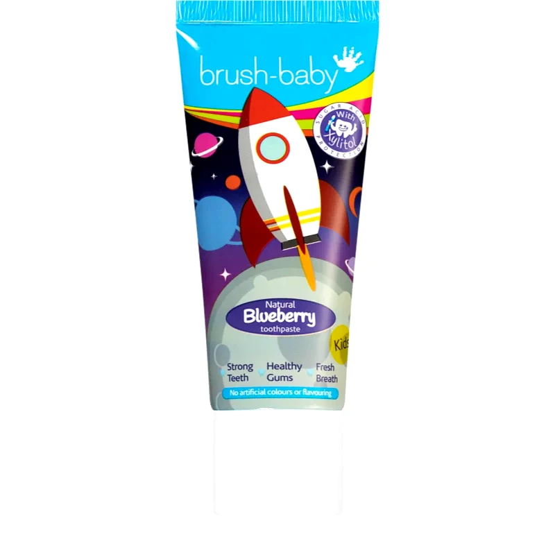 Brush Baby Brush Baby Rocket παιδική οδοντόκρεμα μύρτιλα 50 ml