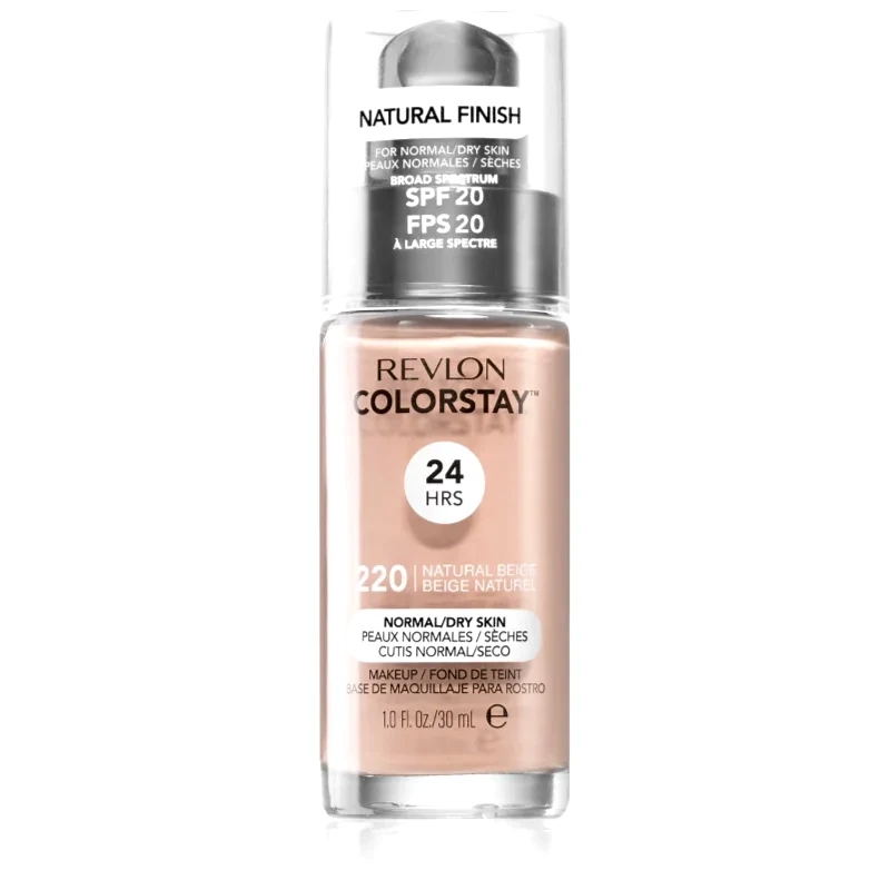 Revlon Cosmetics Revlon Cosmetics ColorStay™ μακράς διαρκείας μεικ απ για κανονική έως ξηρή επιδερμίδα απόχρωση 220 Natural Beige 30 ml