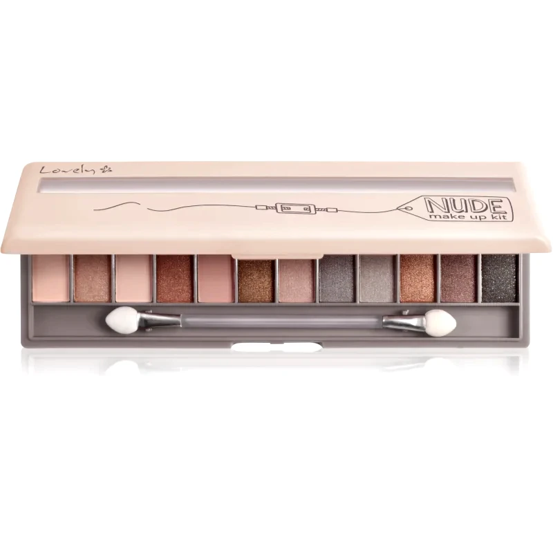 Lovely Lovely Nude Make Up Kit Παλέτα σκιών για τα μάτια 6 γρ