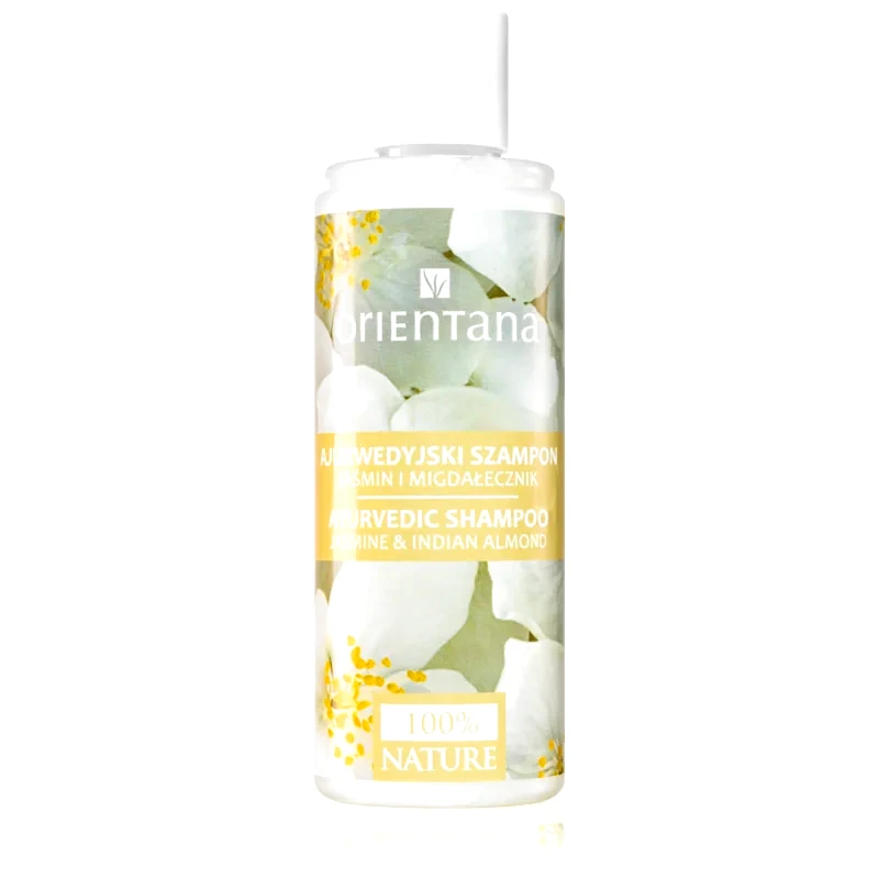 Orientana Orientana Ayurvedic Shampoo Jasmine & Indian Almond σαμπουάν κατά της αραιώσης των μαλλιών και τριχόπτωσης 210 ml