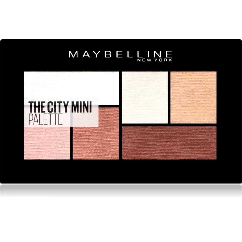 MAYBELLINE NEW YORK MAYBELLINE NEW YORK The City Mini Palette Παλέτα σκιών για τα μάτια απόχρωση 480 Matte About Town 6 γρ