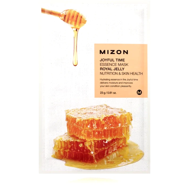 Mizon Mizon Joyful Time Royal Jelly φύλλο μάσκας με ιδιαίτερα ενυδατική και θρεπτική επίδραση 23 γρ
