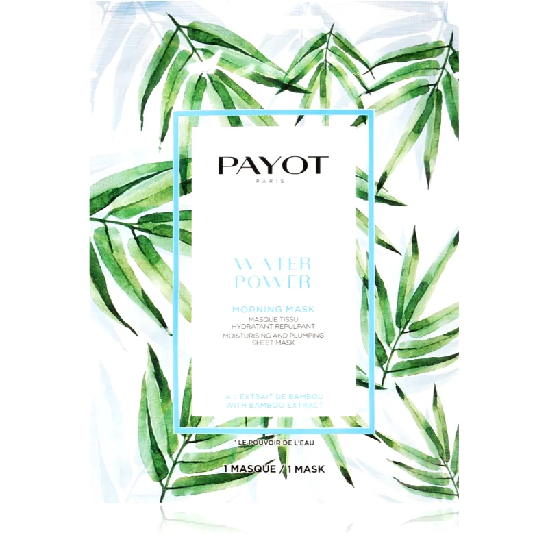Payot Payot Morning Mask Water Power υφασμάτινη μάσκα ενυδάτωσης 19 ml