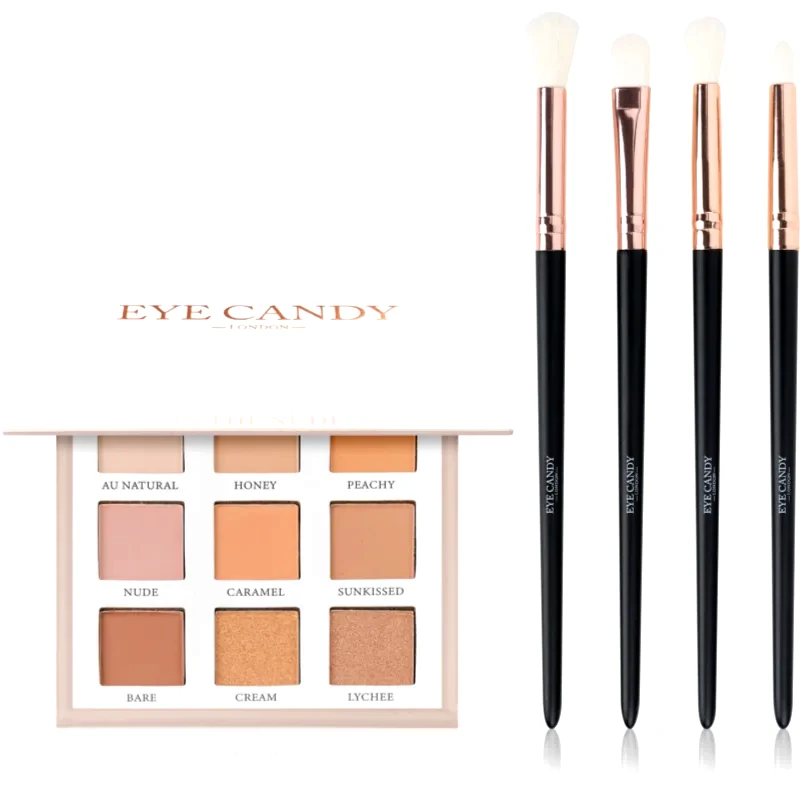Eye Candy Eye Candy Enhancing Brush & Palette Set Παλέτα σκιών για τα μάτια με βούρτσα