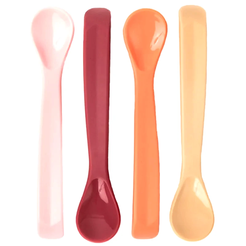 Tiny Twinkle Tiny Twinkle Silicone Baby Spoons κουταλάκι Girl 4 τμχ