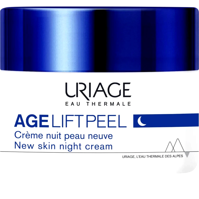 Uriage Uriage Age Lift New Skin Night Cream αντιρυτιδική κρέμα νύχτας με ΑΗΑ 50 ml