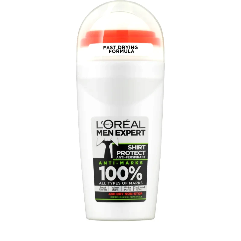 L’Oréal Paris L’Oréal Paris Men Expert Shirt Protect αντιιδρωτικό ρολλ-ον 50 ml