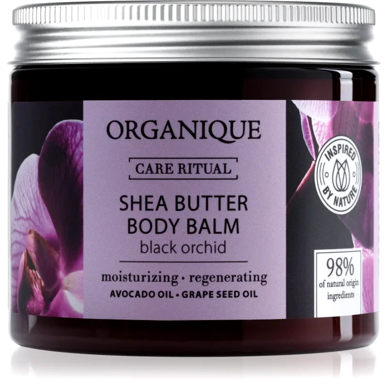 Organique Organique Black Orchid θρεπτικό βάλσαμο για το σώμα με βούτυρο καριτέ 200 μλ