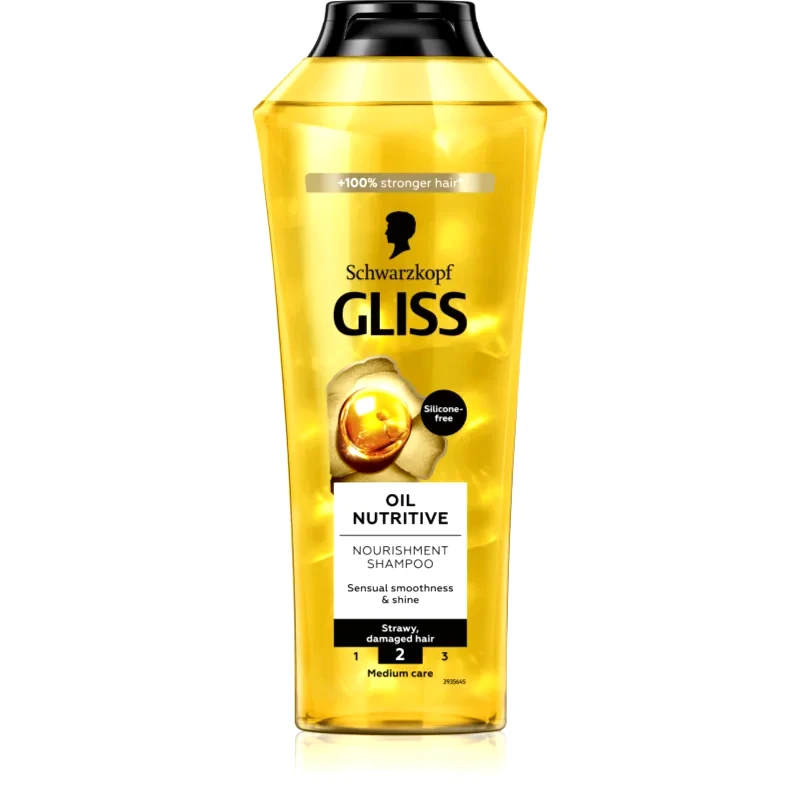Schwarzkopf Schwarzkopf Gliss Oil Nutritive θρεπτικό σαμπουάν με έλαιο 400 ml