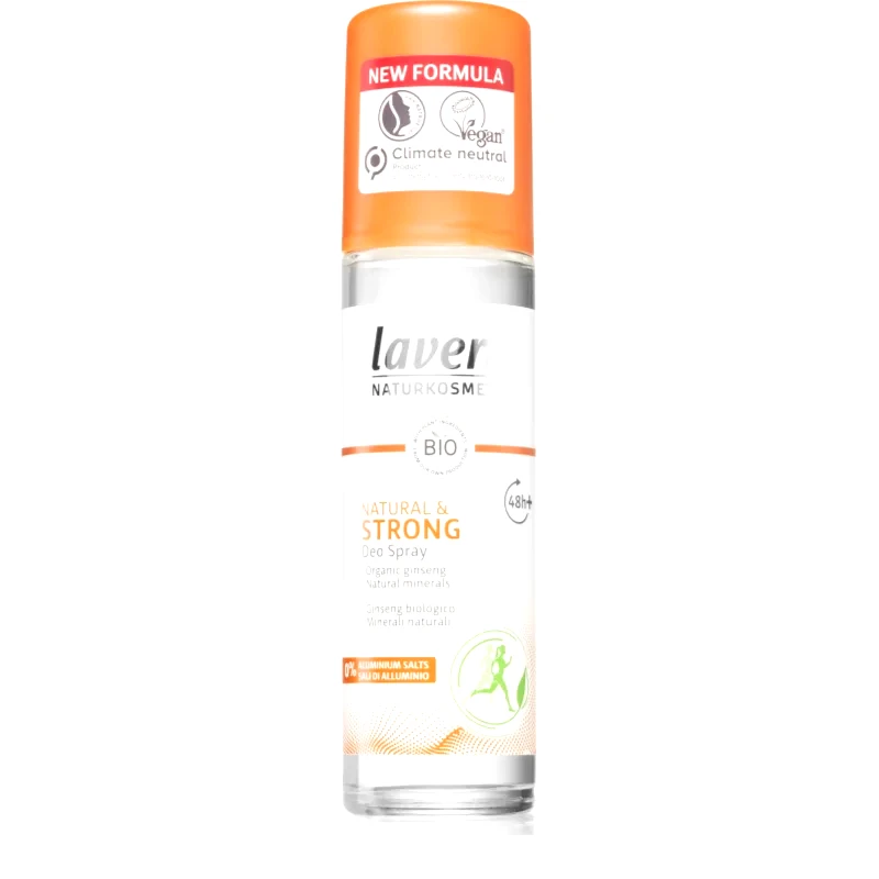 Lavera Lavera Natural & Strong αποσμητικό σε σπρέι 48 ώρες 75 ml