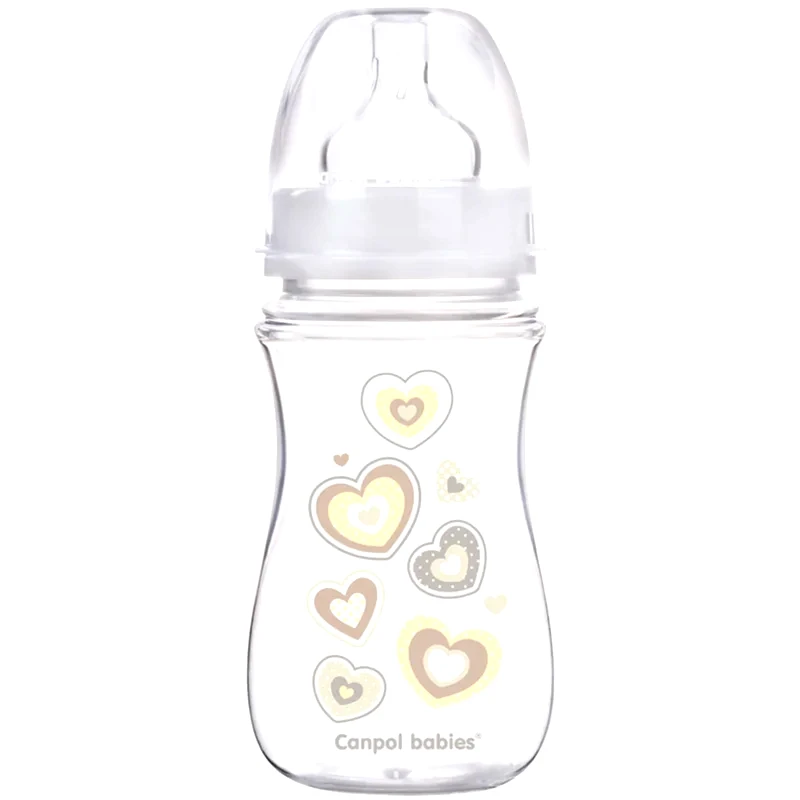 Canpol Babies Canpol babies Newborn Baby μπιμπερό 3m+ Beige 240 ml