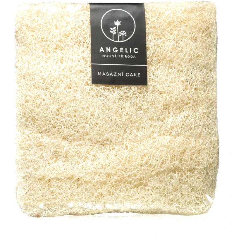 Angelic Angelic Massage luffa cake οδηγίες για μασάζ 1 τμχ