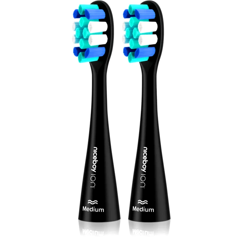 Niceboy Niceboy ION Sonic Lite ανταλλακτική κεφαλή μέτριο Black 2 τμχ