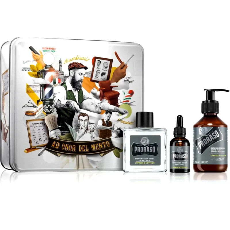 Proraso Proraso Set Beard Routine Σετ για γενειάδα Cypress and Vetyver