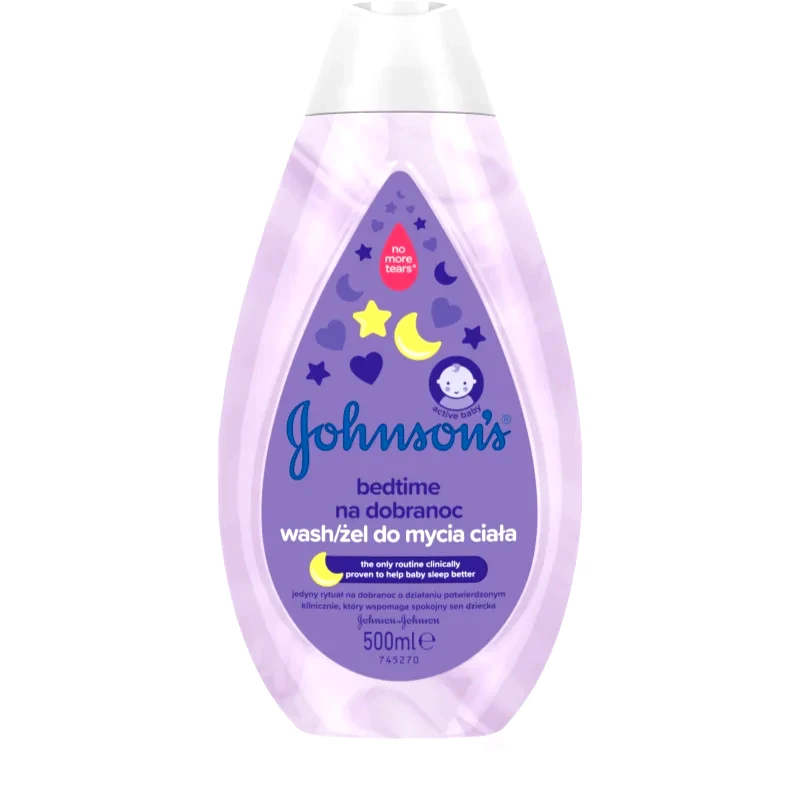 Johnson's® Johnson's® Bedtime τζελ πλυσίματος για καλό ύπνο για παιδικό δέρμα 500 ml