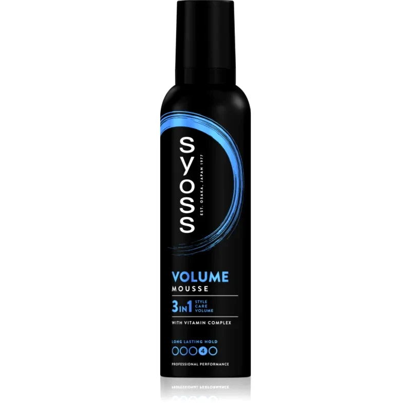 Syoss Syoss Volume Mousse αφρώδες σκληρυντικό μους για πλούσιο όγκο 250 ml